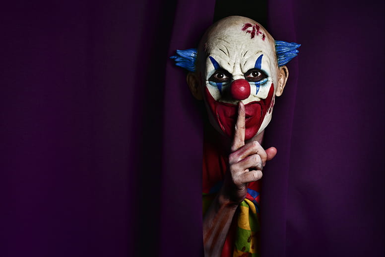 wellness clown phobia